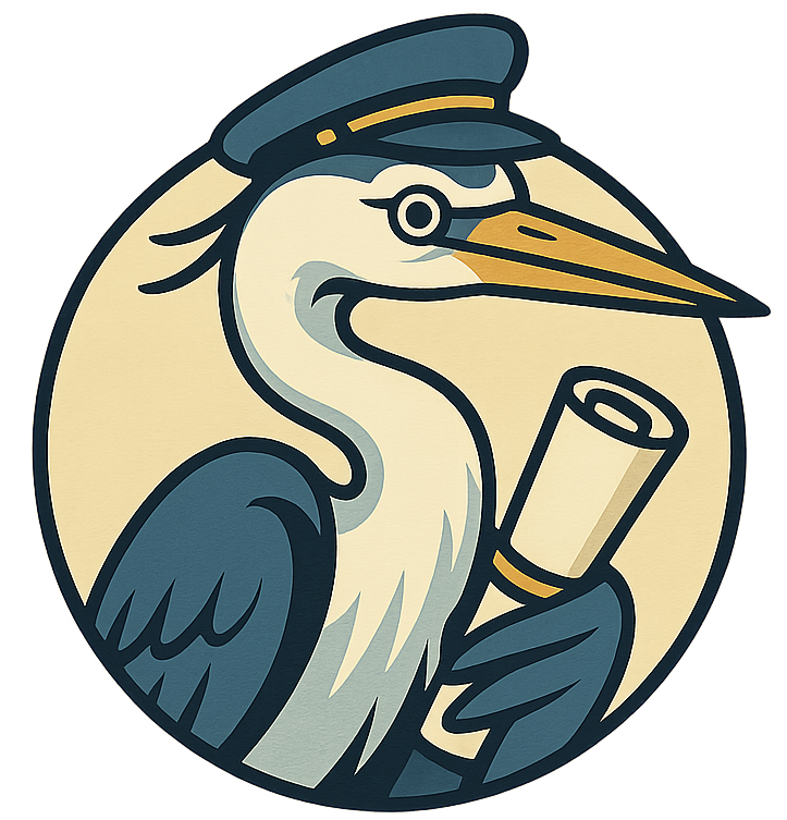 Wilton the Wise Heron